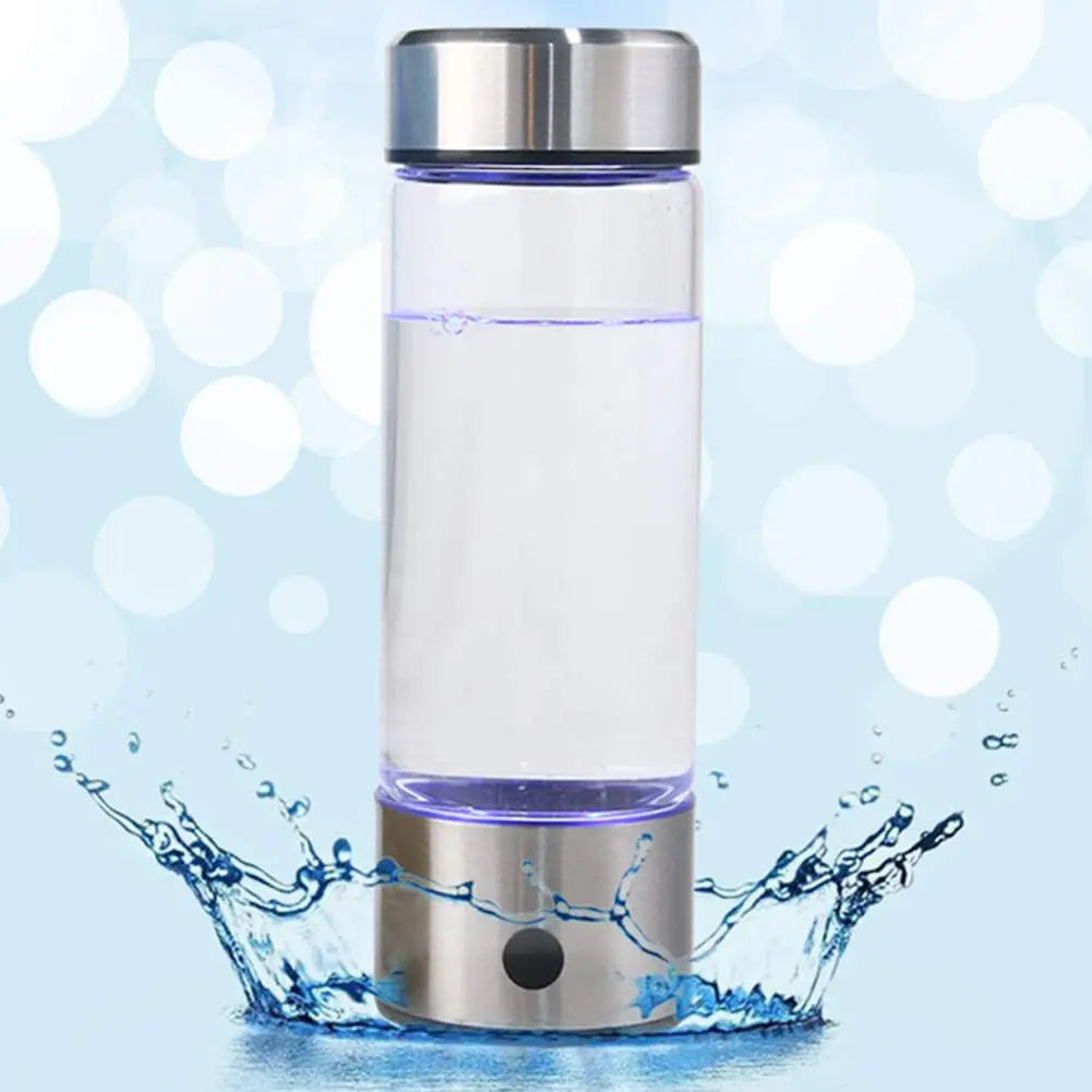 Hydrogen Infusing Glass Water Bottle